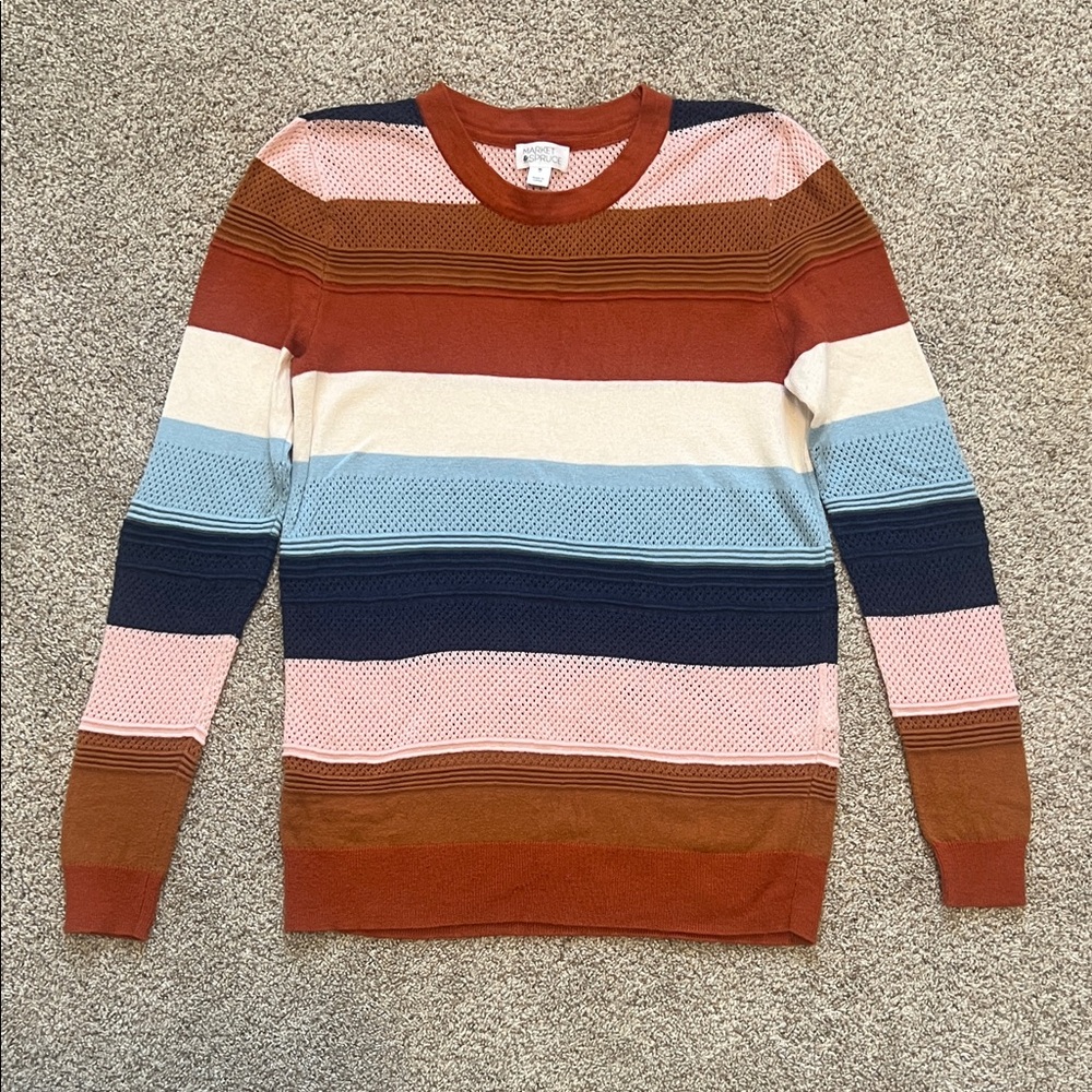Multicolor Striped Sweater